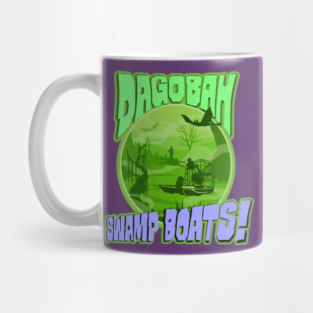 Dagobah Swamp Boats! by EnchantedTikiTees